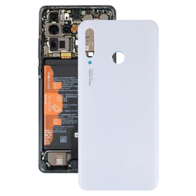 Huawei P30 Lite (24MP) White Replacement Battery Back Cover