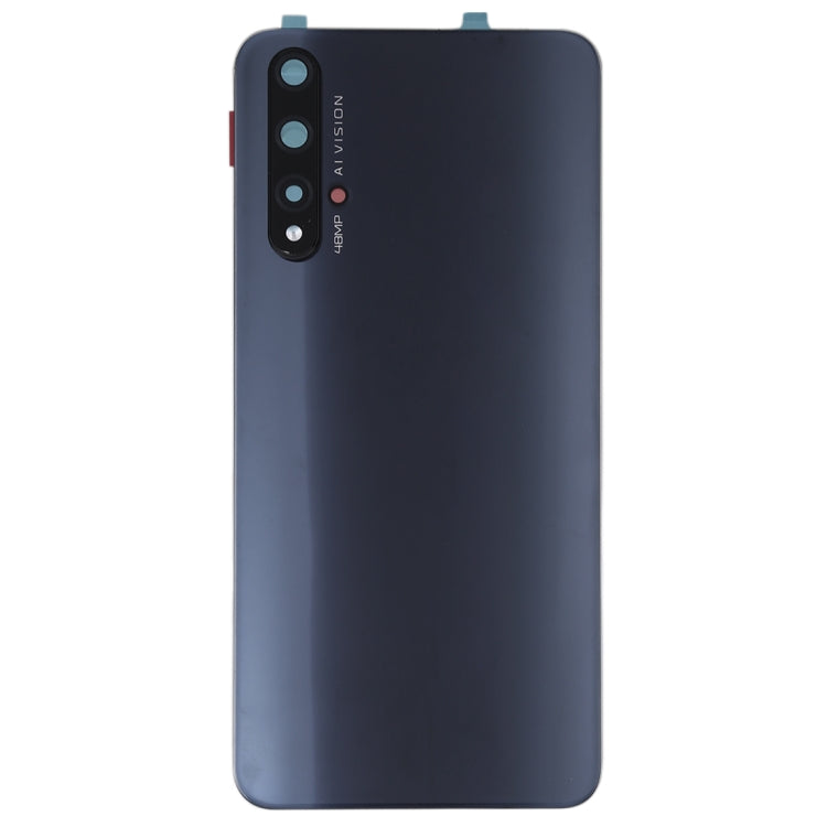 Black Replacement Back Cover with Camera Lens for Huawei Honor 20