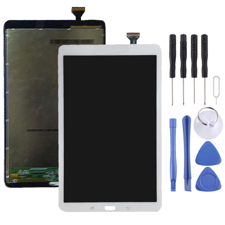 LCD Screen and Touch Digitizer Assembly for Samsung Galaxy Tab E 9.6 (White)
