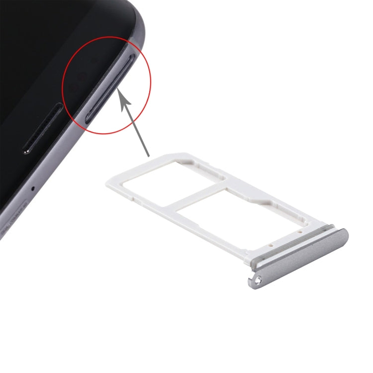 Galaxy S7 SIM and SD Card Tray Set (Black)