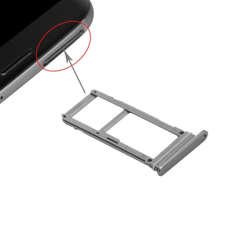 Galaxy S7 / G930 Card Tray Set - Grey