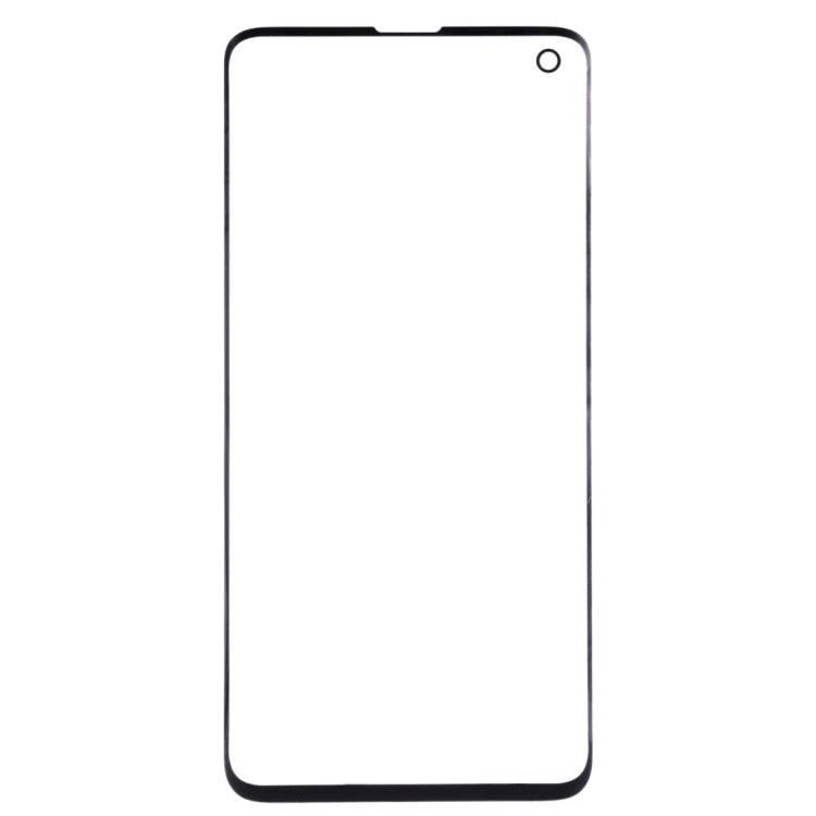 Front Glass Lens Replacement for Samsung Galaxy S10 (Black)