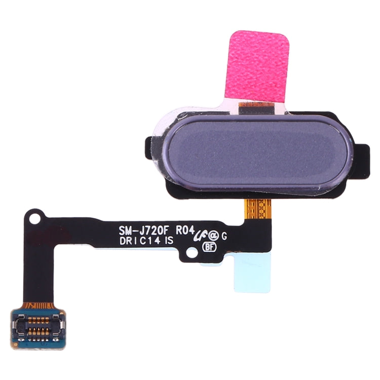 Fingerprint Sensor Flex Cable Replacement for Samsung Galaxy J7 Duo SM-J720F (Grey)