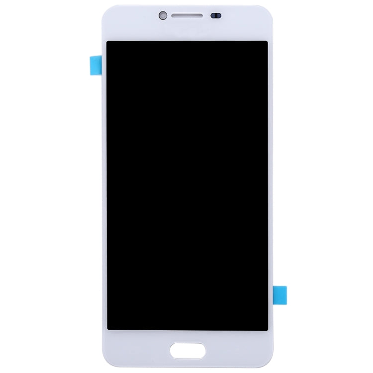 Oled Material LCD Screen and Touch Screen Digitizer Assembly for Samsung Galaxy C7 (White)