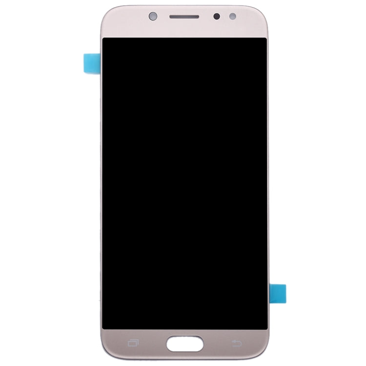 Full Assembly OLED Material LCD Screen and Digitizer for Samsung Galaxy J7 (2017) / J7 Pro, J730F/DS, J730FM/DS (Gold)
