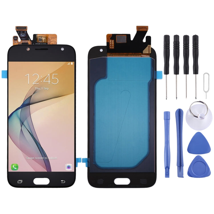 OLED Material LCD Screen and Digitizer Full Assembly for Samsung Galaxy J5 (2017)/J5 Pro 2017 - Black