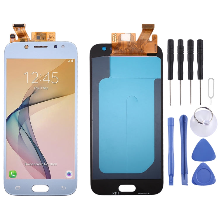Blue Oled Material LCD Screen and Digitizer Full Assembly for Samsung Galaxy J5 (2017)/J5 Pro 2017