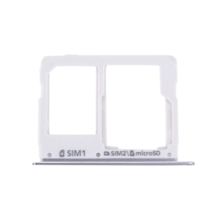 SIM Card Tray + Micro SD / SIM Card Tray for Galaxy C7 / C7000(Grey)