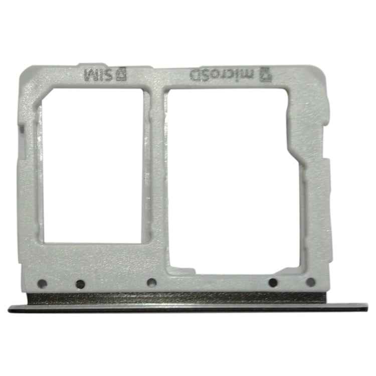 SIM Card Tray + Micro SD Card Tray for Galaxy Tab S3 9.7 / T825 (3G Version)(Black)