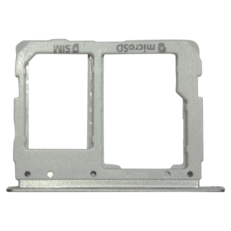 SIM Card Tray + Micro SD Card Tray for Galaxy Tab S3 9.7 / T825 (3G Version)(Silver)