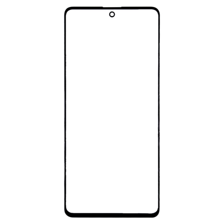 Samsung Galaxy A71 Front Screen Outer Glass Lens Replacement (Black)