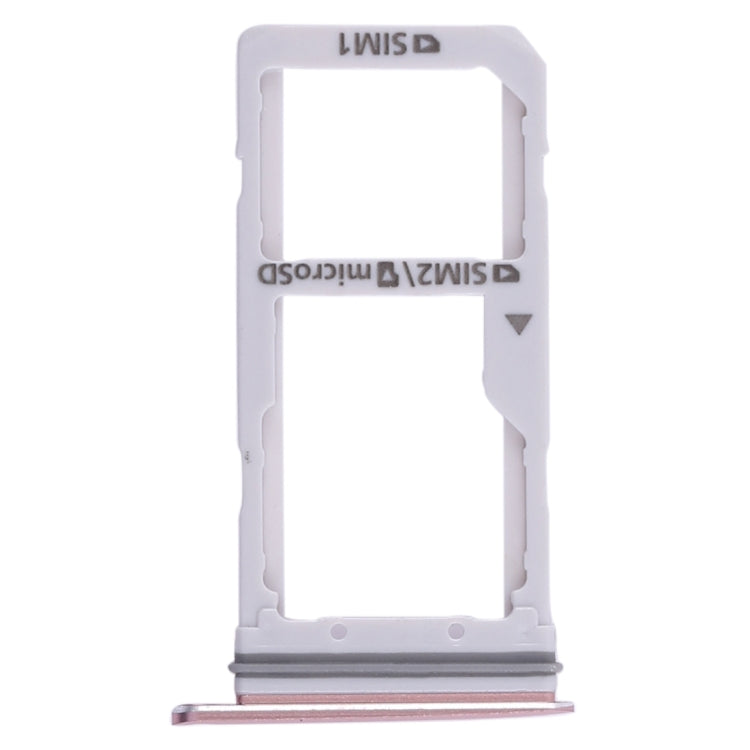 Pink Replacement 2 SIM Card Tray / Micro SD Card Tray for Galaxy S7 Edge