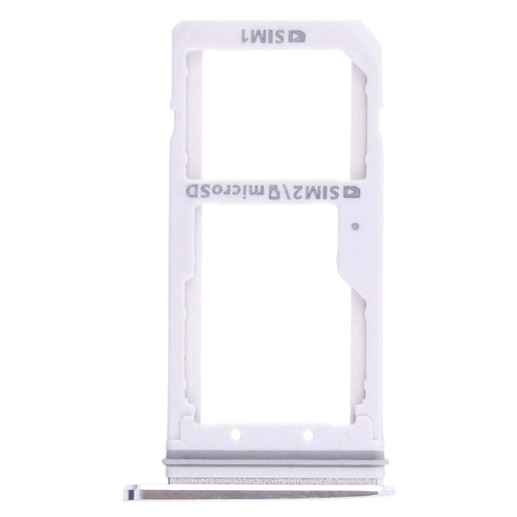 Galaxy S7 White 2 SIM Card Tray / Micro SD Card Tray