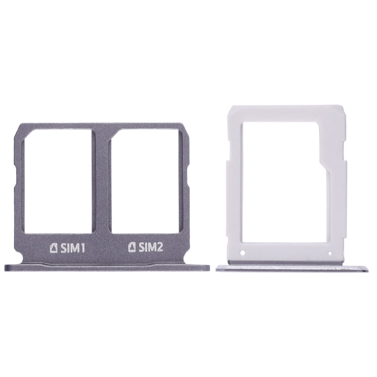 Dual SIM Card Tray + Micro SD Card Tray for Galaxy A9100/A9 (2016) - Black