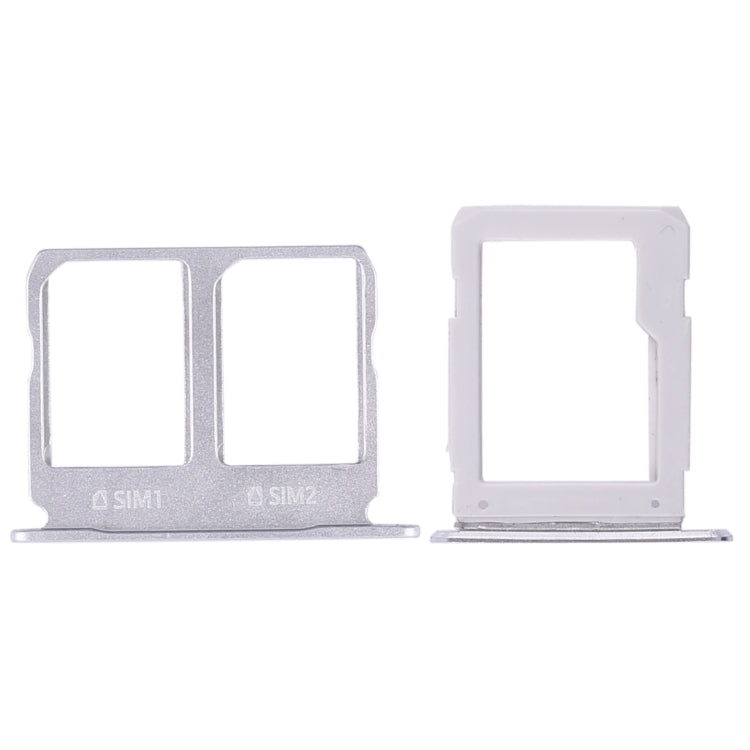Dual SIM Card and Micro SD Card Tray for Samsung Galaxy A9100/A9 (2016) (White)