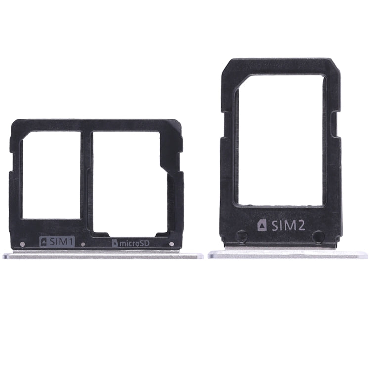 White Dual SIM and Micro SD Card Tray for Samsung Galaxy A5108 / A7108