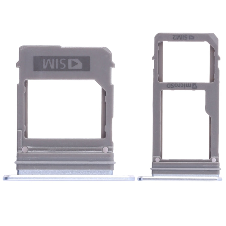 Blue 2 SIM Card Tray + Micro SD Card Tray for Samsung Galaxy A520/A720