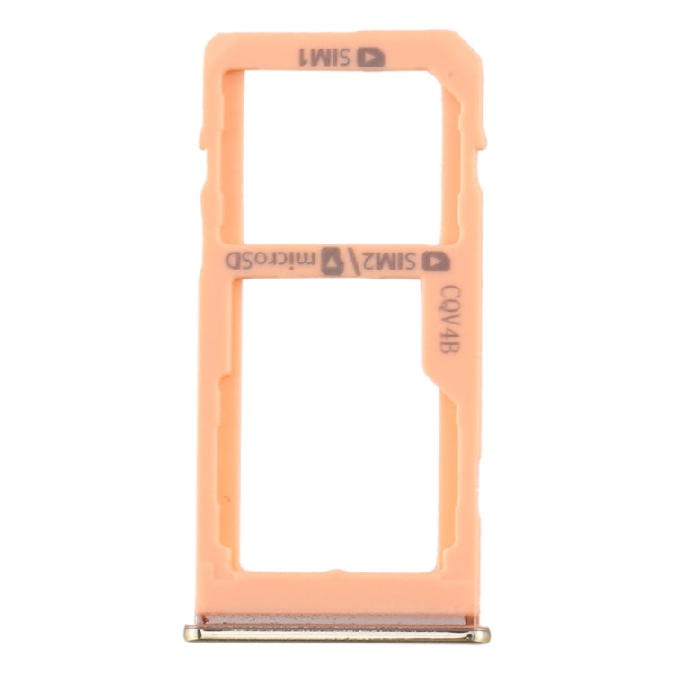 Samsung Galaxy A60 SIM Card Tray and Micro SD Card Tray Replacement (Gold)