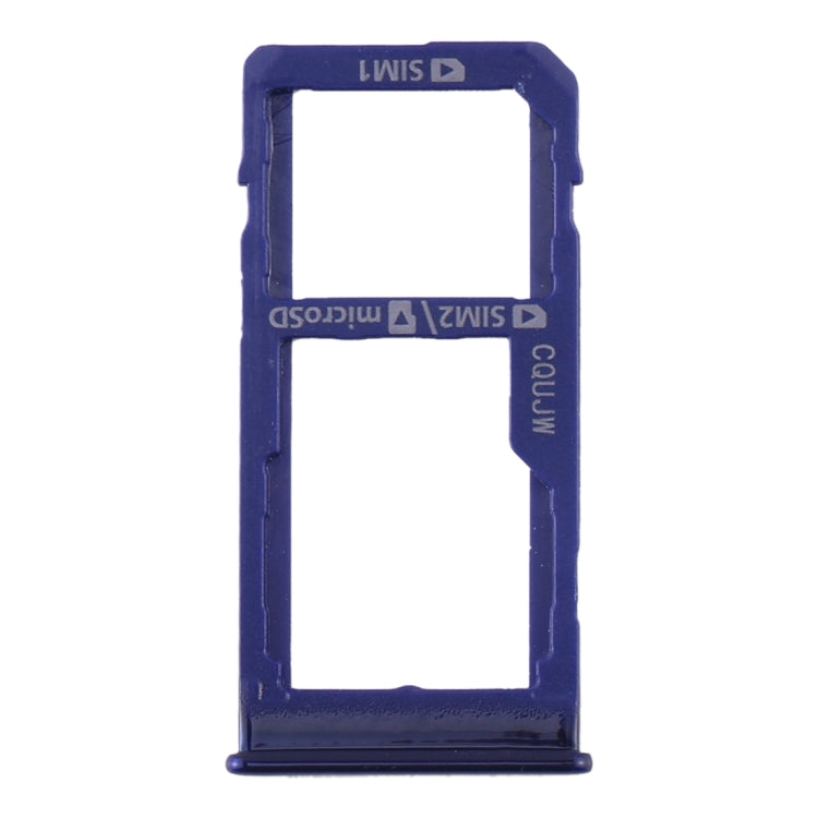 SIM Card Tray and Micro SD Card Tray Replacement for Samsung Galaxy A60 - Blue