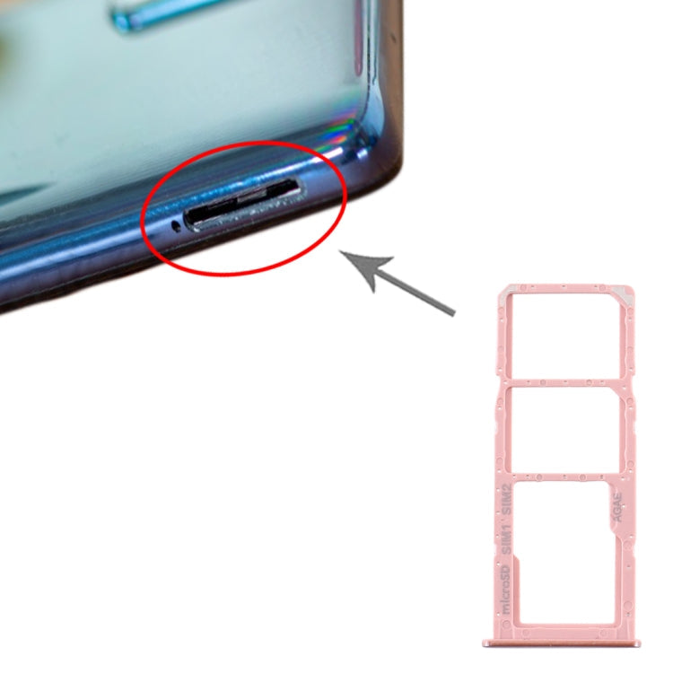 Samsung Galaxy A71 SIM Card Tray Set - Pink