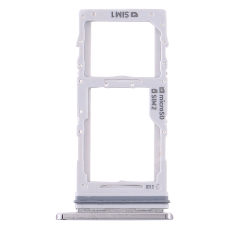 SIM Card Tray + Micro SD Card Tray for Samsung Galaxy Note10+ (Grey)