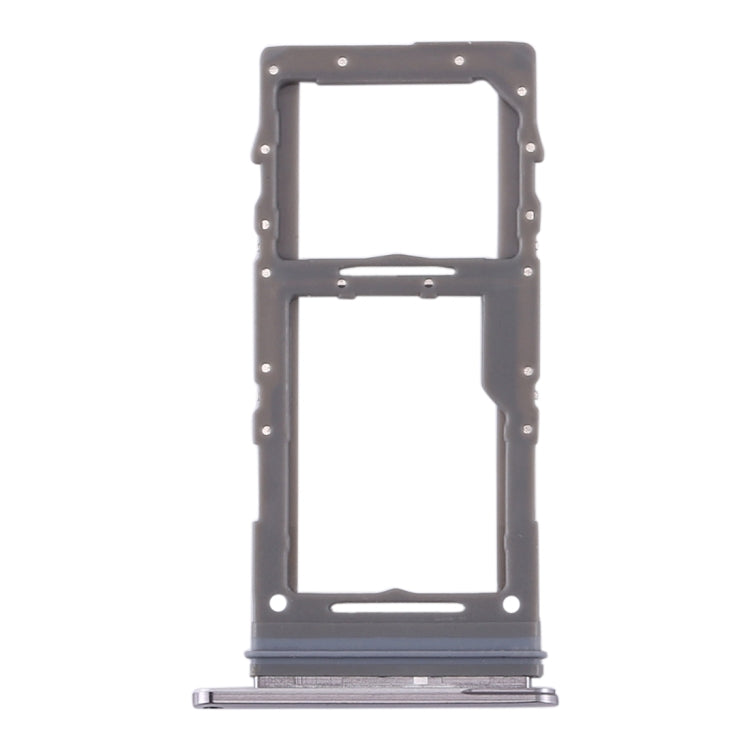 SIM Card Tray + Micro SD Card Tray for Samsung Galaxy S20+ / Galaxy S20 Ultra(Grey)