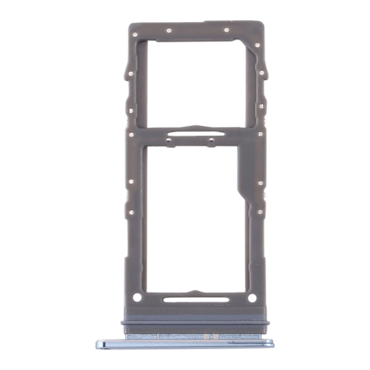SIM Card Tray + Micro SD Card Tray for Samsung Galaxy S20+ / Galaxy S20 Ultra(Blue)