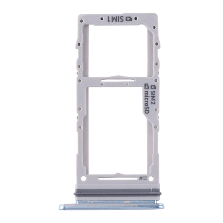 SIM Card Tray and Micro SD Card Tray Set for Samsung Galaxy S20+ / Galaxy S20 Ultra (Blue)