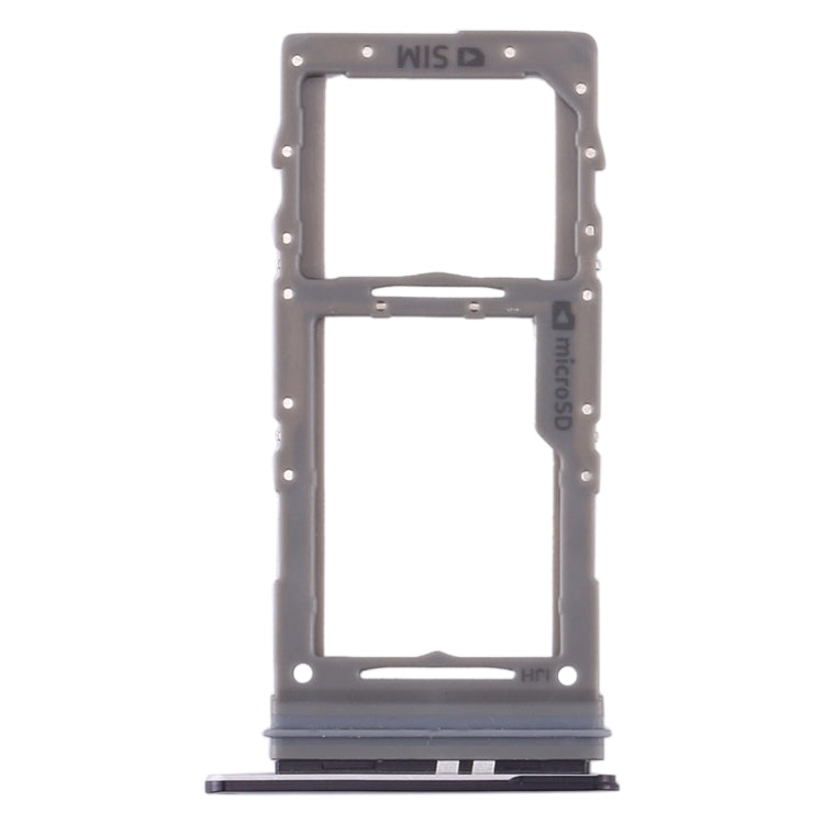 SIM Card Tray + Micro SD Card Tray for Samsung Galaxy S20(Black)