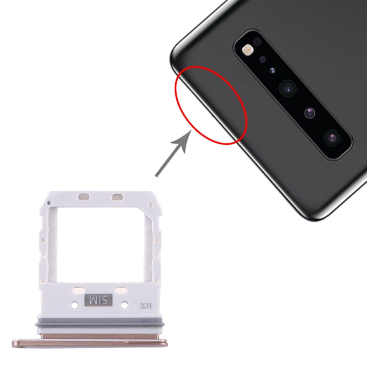 Samsung Galaxy S10 5G Gold SIM Card Tray