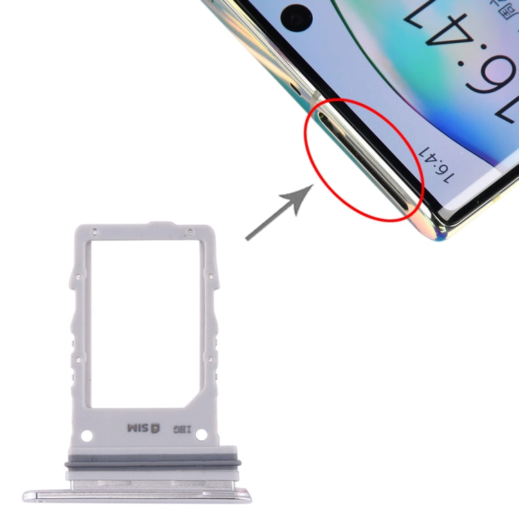 Samsung Galaxy Note10+ 5G White SIM Card Tray