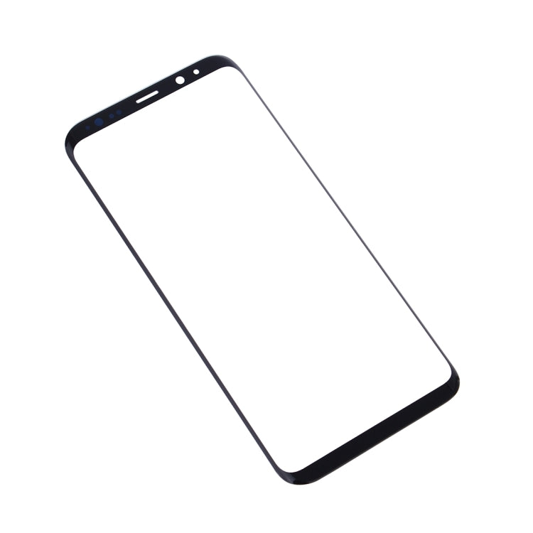 Front Screen Outer Glass Lens Replacement for Galaxy S8 (Black)