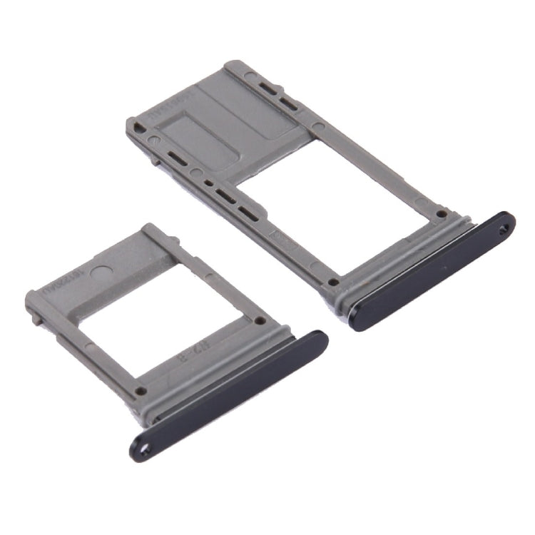 SIM Card Tray + Micro SD Card Tray, Single Card for Galaxy A5 (2017) / A520 & A7 (2017) / A720(Black)