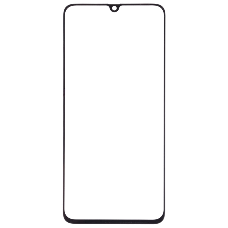 Black Front Outer Glass Lens for Samsung Galaxy A70 - Replacement