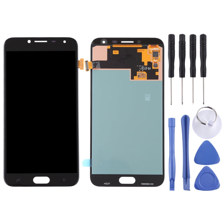 AMOLED LCD Screen and Touch Digitizer Assembly for Samsung Galaxy J4 2018 SM-J400 (Black)