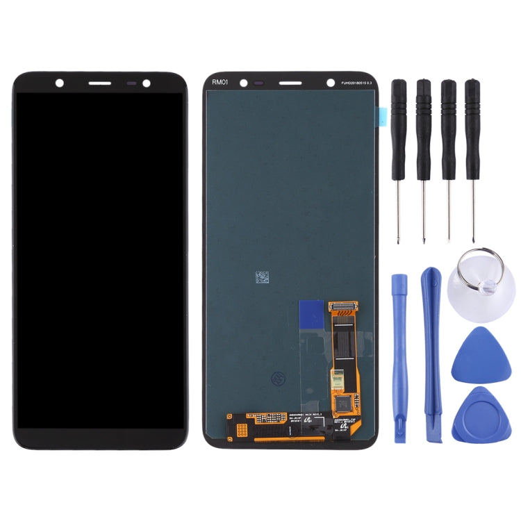 LCD Screen and Digitizer Full Assembly for Samsung Galaxy A6+ (2018) / A605 - Black