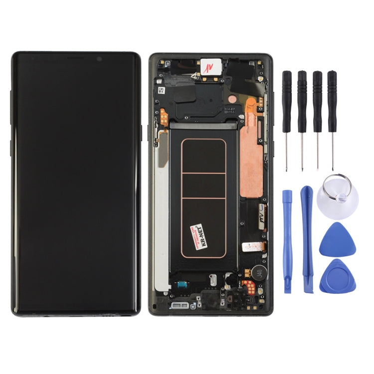 Samsung Galaxy Note9 LCD Screen and Digitizer Full Assembly with Frame (Black)