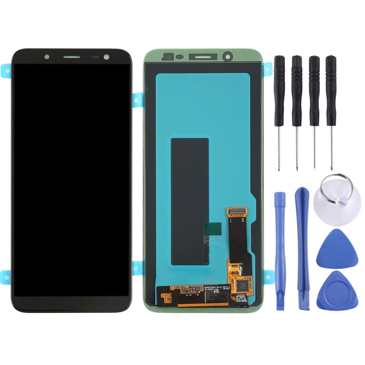 LCD Screen and Touch Digitizer Assembly for Samsung Galaxy J6 (2018) in Black