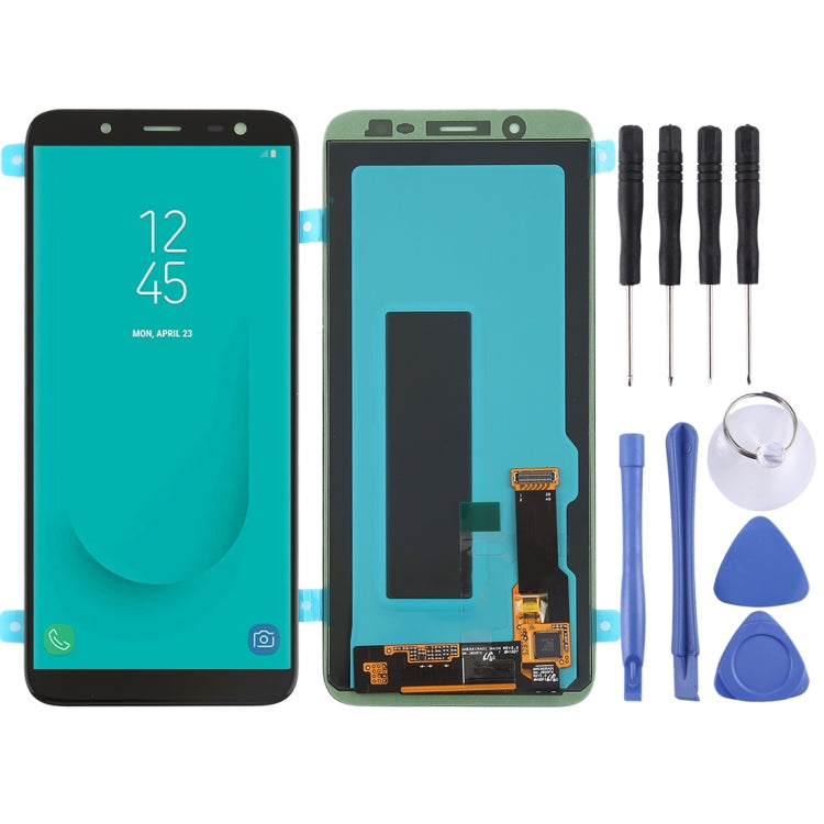 LCD Screen and Touch Digitizer Assembly for Samsung Galaxy J6 (2018) in Black