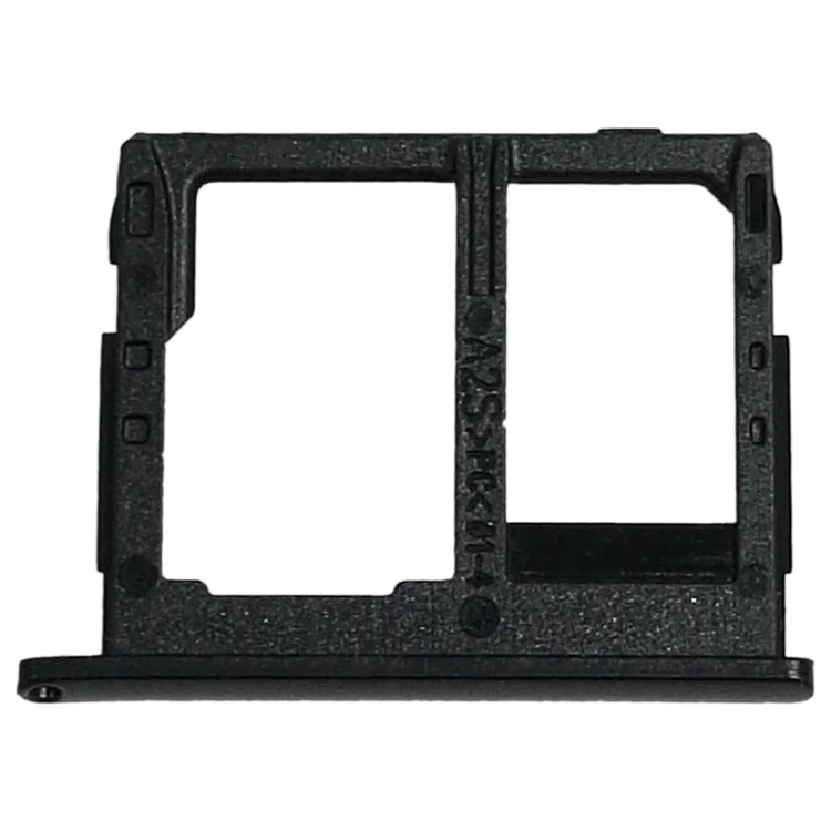 SIM Card Tray +  Micro SD Card Tray for Galaxy Tab A 8.0 / T380 / T385 (Black)