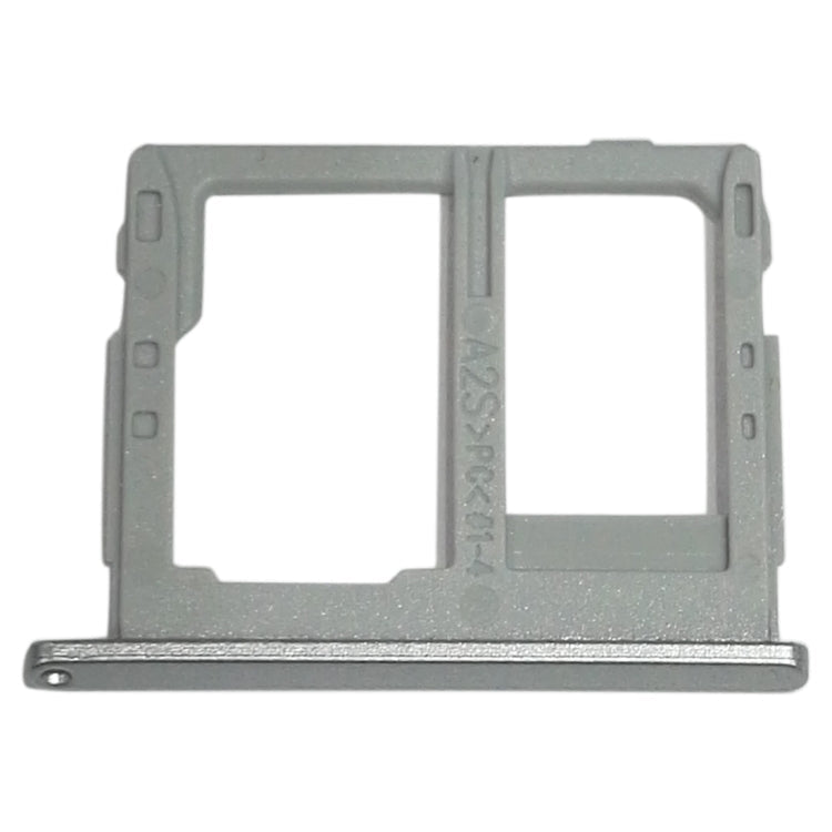 SIM Card Tray +  Micro SD Card Tray for Galaxy Tab A 8.0 / T380 / T385 (Grey)