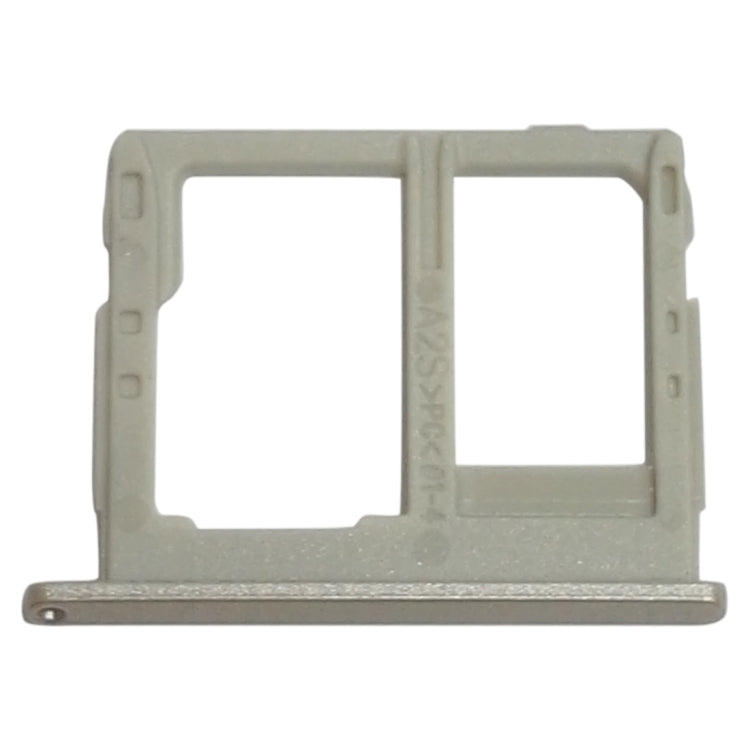 SIM Card Tray +  Micro SD Card Tray for Galaxy Tab A 8.0 / T380 / T385 (Gold)