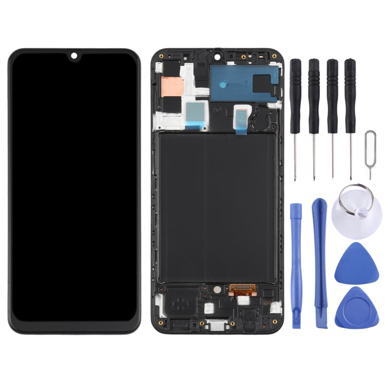 Replacement LCD Display and Touch Screen Digitizer Assembly for Samsung Galaxy A50 (Black)