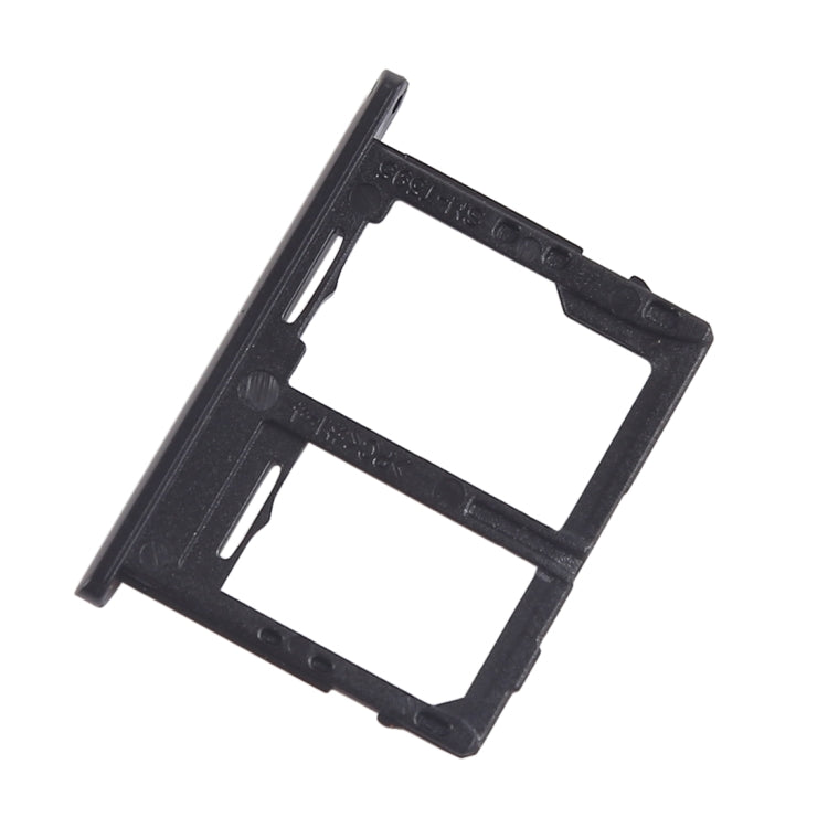 SIM Card Tray + Micro SD Card Tray for Galaxy Tab A 10.5 inch T595 (4G Version) (Black)