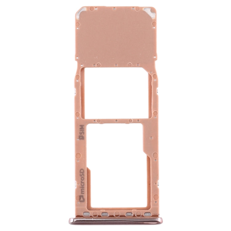 SIM Card Tray + Micro SD Card Tray for Galaxy A7 (2018) / A750F (Gold)