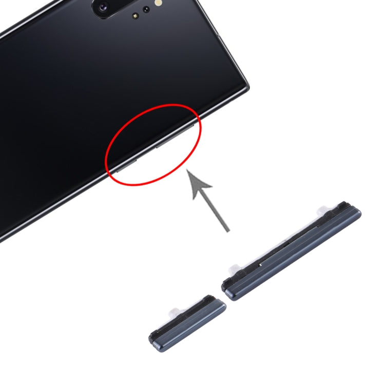 Black Power Button and Volume Control Button Replacement for Samsung Galaxy Note10+
