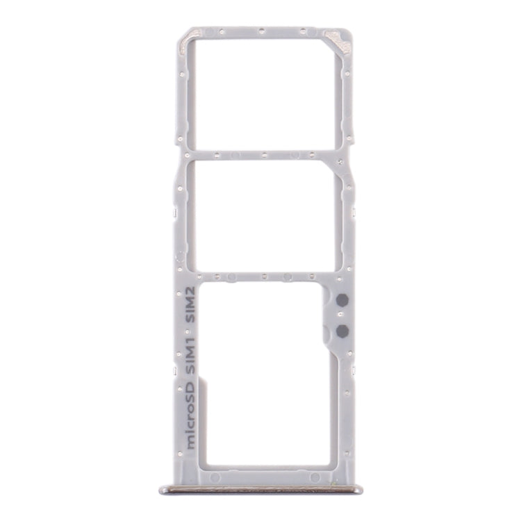 Silver SIM Card Tray Set with Micro SD Card Tray for Samsung Galaxy A51 / A515