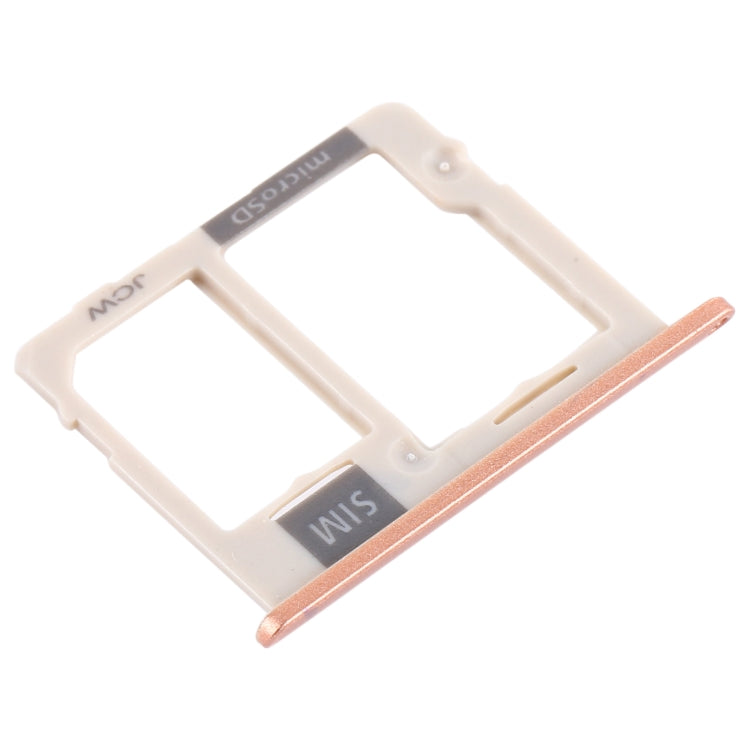 SIM Card Tray + Micro SD Card Tray for Samsung Galaxy Tab A 10.1 (2019) / SM-T515 (Gold)