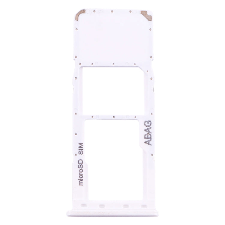 SIM Card Tray + Micro SD Card Tray for Samsung Galaxy A21s(White)