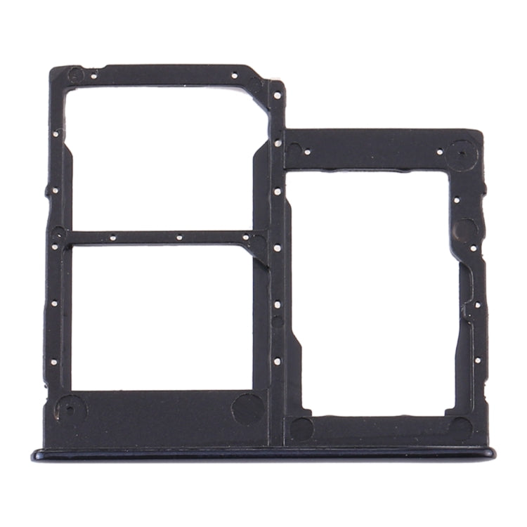 Triple Tray Set for Samsung Galaxy A41/A415 in Black